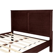 Winston Wooden Platform Bed in Espresso Queen