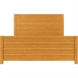 Caroline Wooden Platform Bed in Oak Queen