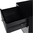Camden Isle Wooden 2 Drawer Nightstand in Black
