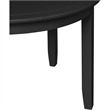 Kendal Round Dining Table Black