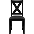 Kendal 7 Piece Dining Set Black