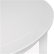 Kendal Round Dining Table White