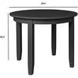 Kendal Round Dining Table White