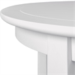 Kendal Round Dining Table White