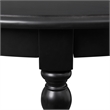 Philippe Round Dining Table Black