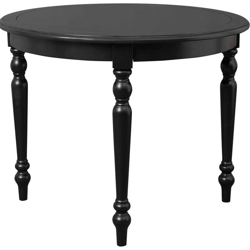 Philippe Round Dining Table Black