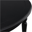 Philippe Round Dining Table Black