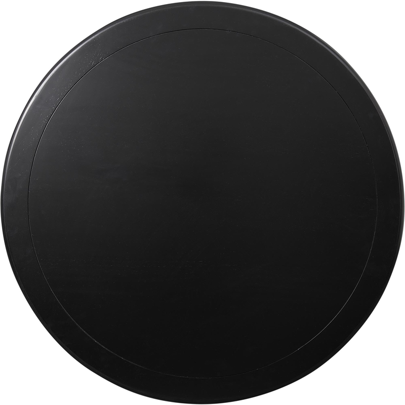 Philippe Round Dining Table Black