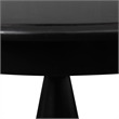 Philippe Pedestal Dining Table Black