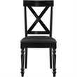 Philippe 7 Piece Dining Set Black