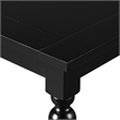 Philippe 7 Piece Dining Set Black