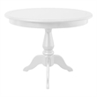 Philippe Pedestal Dining Table White