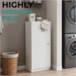 TUHOME Belleria Pantry Engineered Wood Pantries in  White