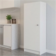TUHOME Belleria Pantry Engineered Wood Pantries in  White
