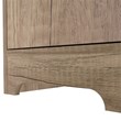 TUHOME Ibis Linen Cabinet  Engineered Wood Storage Cabinets in  Beige
