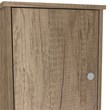 TUHOME Ibis Linen Cabinet  Engineered Wood Storage Cabinets in  Beige