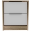TUHOME Kaia Nightstand  Engineered Wood Nightstands in  Multi-color