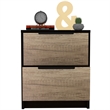 Tuhome Furniture Kaia Nightstand Engineered Wood Nightstands in Multi-color