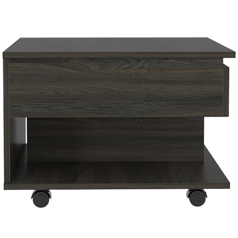 TUHOME Luanda Lift Top Coffee Table Engineered Wood Coffee Tables in  Brown