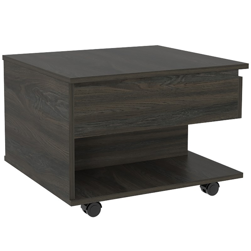 TUHOME Luanda Lift Top Coffee Table Engineered Wood Coffee Tables in  Brown