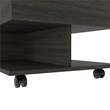 Tuhome Furniture Luanda Lift Top Coffee Table Engineered Wood Coffee Tables in Brown