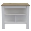 TUHOME Cala Kitchen Island  Engineered Wood Kitchen Islands in  Multi-color