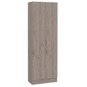 Tuhome  71&quot Multistorage  two-door pantry cabinet in light gray