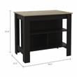 TUHOME Cala Kitchen Island  Engineered Wood Kitchen Islands in  Multi-color