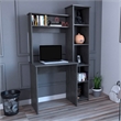 Tuhome Furniture Versalles Desk Engineered Wood Desks in Gray