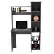 Tuhome Furniture Versalles Desk Engineered Wood Desks in Gray