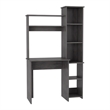 Tuhome Furniture Versalles Desk Engineered Wood Desks in Gray