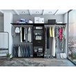Tuhome Black Modern Engineered Wood Plego 70