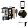 Tuhome Black Modern Engineered Wood Plego 70