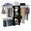 Tuhome Black Modern Engineered Wood Plego 70