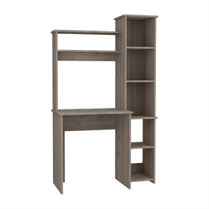 Tuhome Furniture Versalles Desk Engineered Wood Desks in Gray