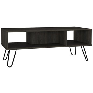 Tuhome Modern - Material -Engineered Wood - Brown- Vassel Coffee Table