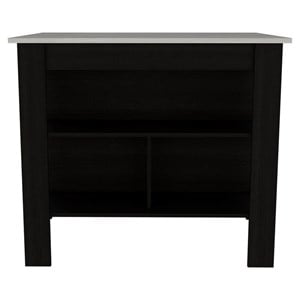 TUHOME Cala Kitchen Island  Engineered Wood Kitchen Islands in  Multi-color