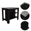 TUHOME Cala Kitchen Island  Engineered Wood Kitchen Islands in  Multi-color