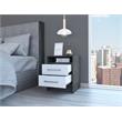Tuhome Furniture Eter Nightstand Engineered Wood Nightstands in Multi-color