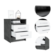 Tuhome Furniture Eter Nightstand Engineered Wood Nightstands in Multi-color