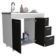TUHOME Ferretti Base Cabinet  Engineered Wood Cabinets in  Multi-color