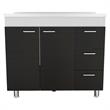 TUHOME Ferretti Base Cabinet  Engineered Wood Cabinets in  Multi-color