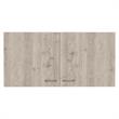 Tuhome Furniture Napoles Wall Cabinet - White/Light Gray Engineered Wood