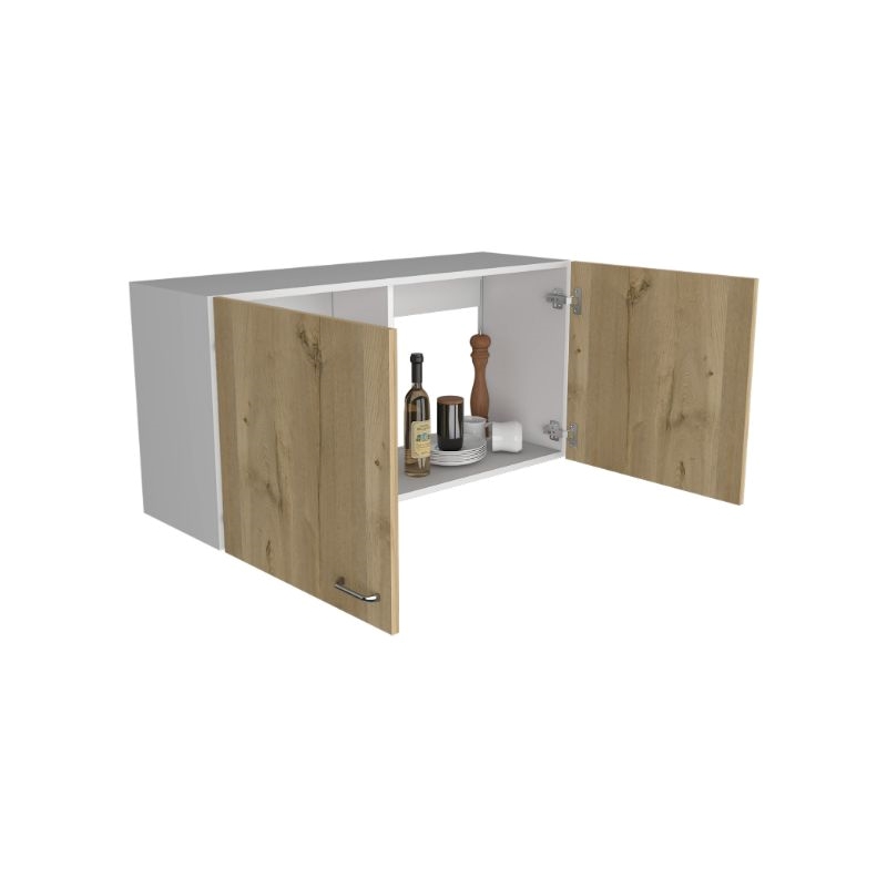 TUHOME Napoles Wall Cabinet - Multi-Color - Material Engineered Wood