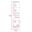 TUHOME Syrah Corner Bar Cabinet - Smoky Oak  Engineered Wood