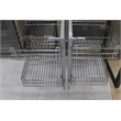TUHOME  silver stainless steel Blind Corner Cabinet Organizer Grilled Base X1 Un