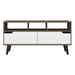 Dark Walnut - White
