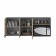 TUHOME Hasselt Wall Cabinet Light Pine (beige) Engineered Wood