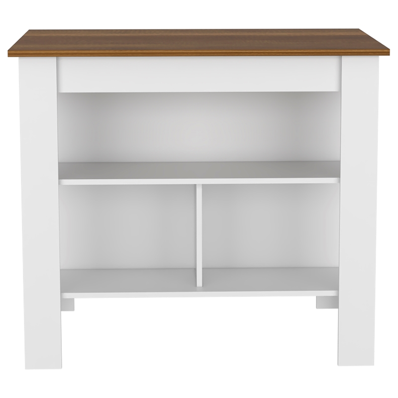 Oslo 2 Piece Kitchen Set Kicthen Island and Kitchen Cart Multi-color