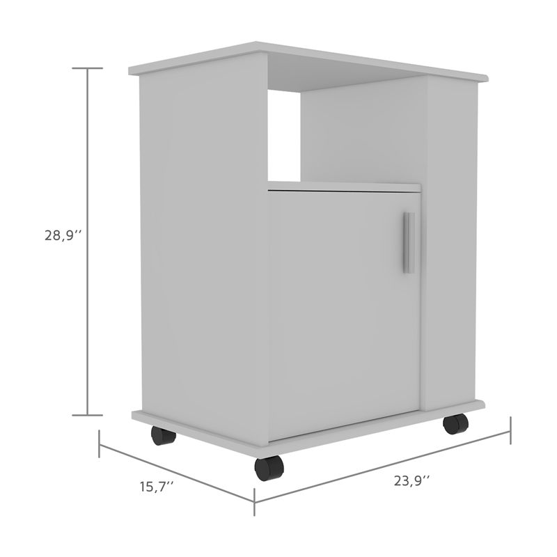 Oslo 2 Piece Kitchen Set Kicthen Island and Kitchen Cart Multi-color